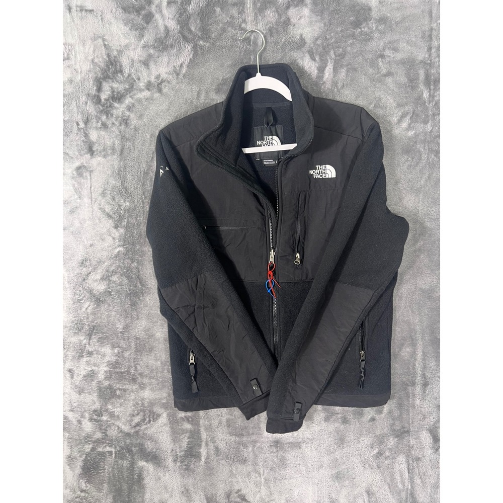 The North Face Denali Fleece Jacket Mens Medium Black Full Zip Heavyweight Coat